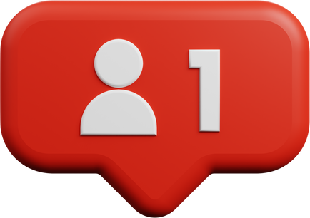 3d icon of profile