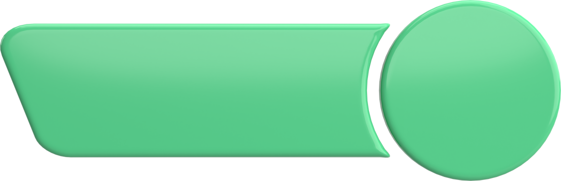 3D button. Empty button. 3D illustration.