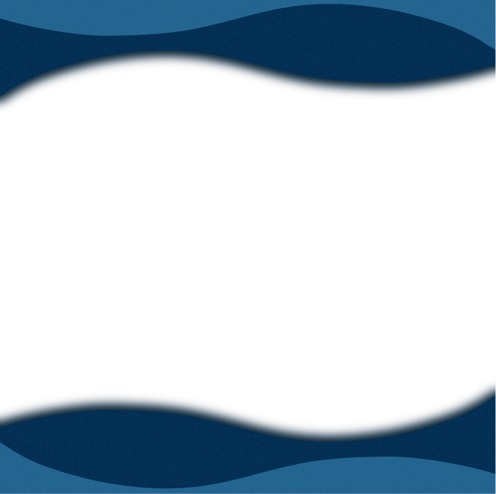 Blue Wavy Border 