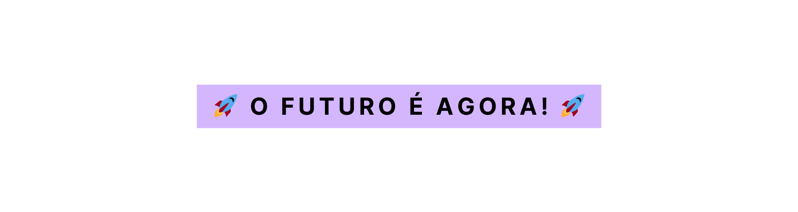O Futuro é Agora